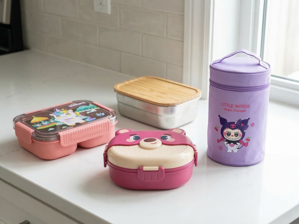 Lunch boxes and bento containers